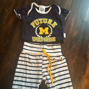 University of Michigan 2 pc set
